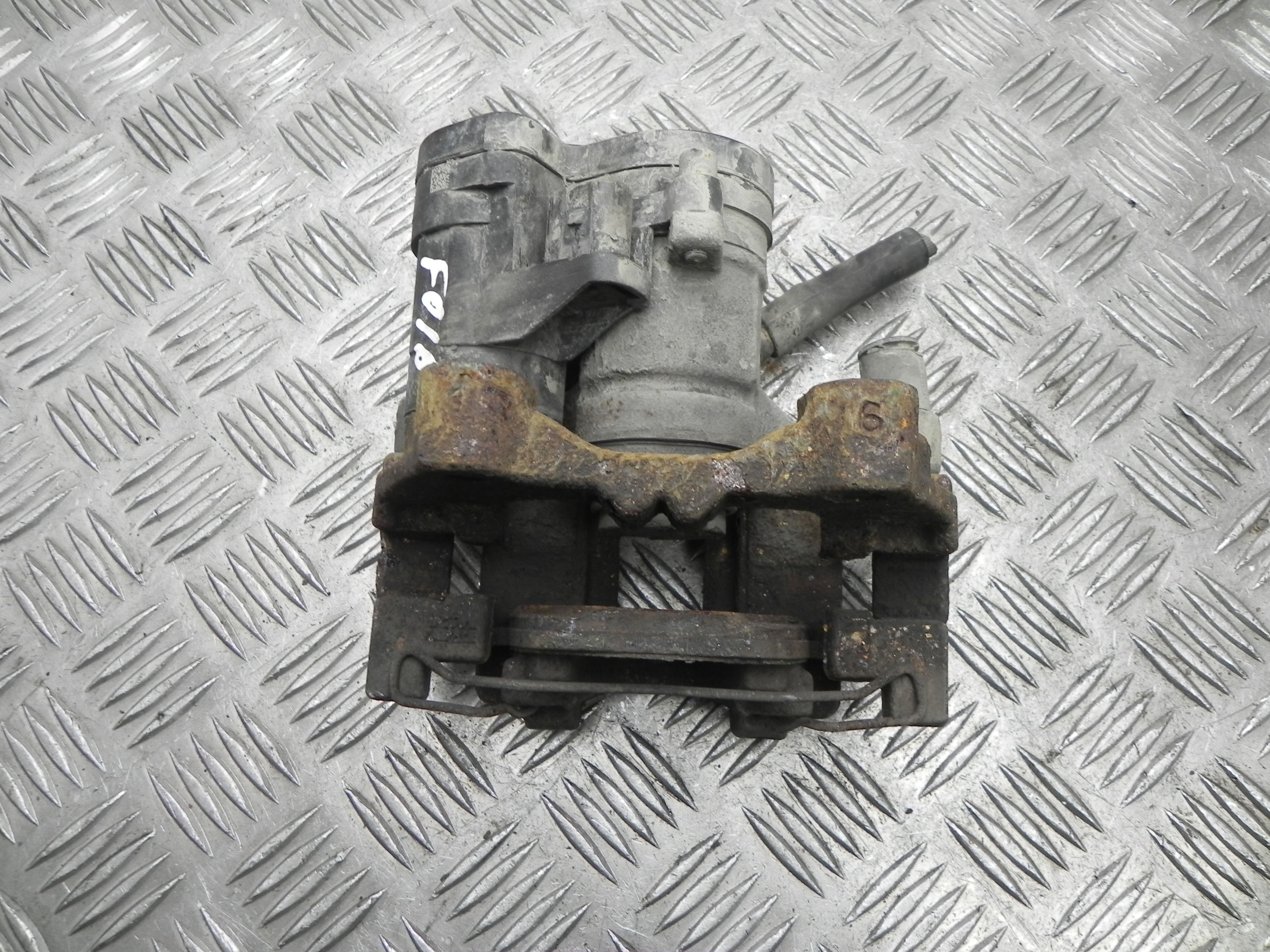 SKODA Fabia 3 generation (2014-2021) Rear Left Brake Caliper 5Q0615405EE 23462624