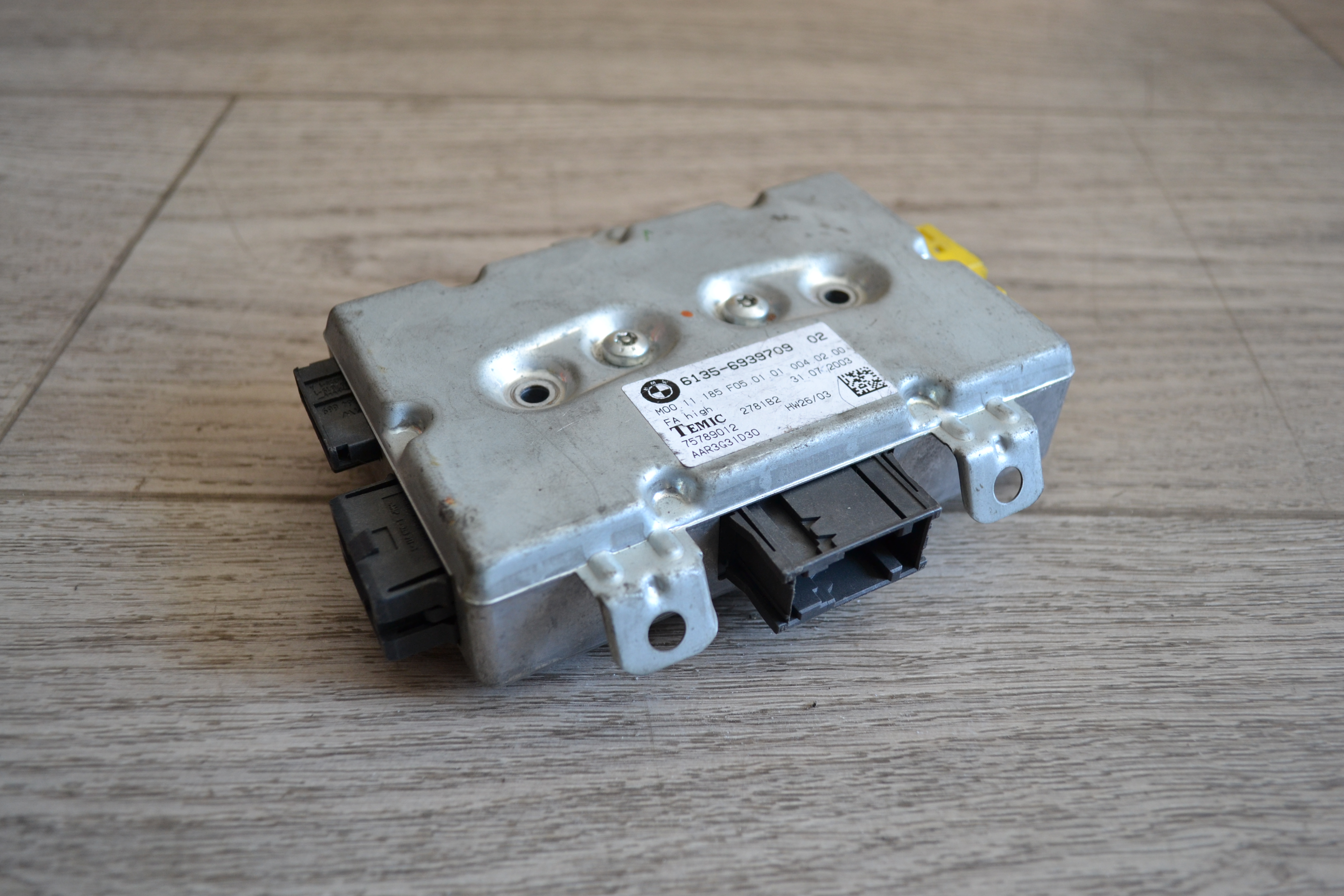 BMW 5 Series E60/E61 (2003-2010) SRS Control Unit 61356939709, 6939709, 75789012 23479159