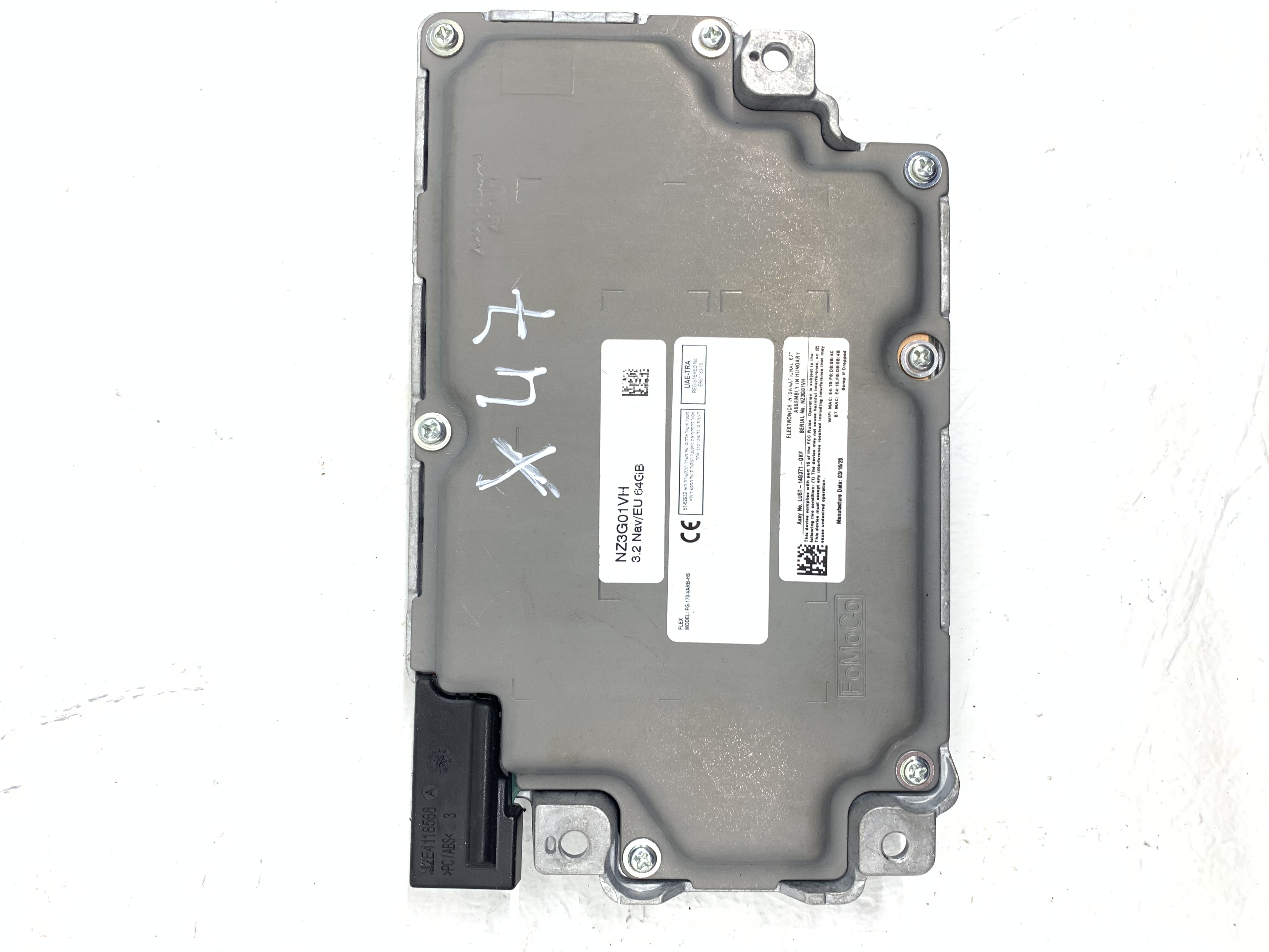 FORD Fiesta 6 generation (2008-2020) Navigation Control Unit LU5T14G371GKF 23720490