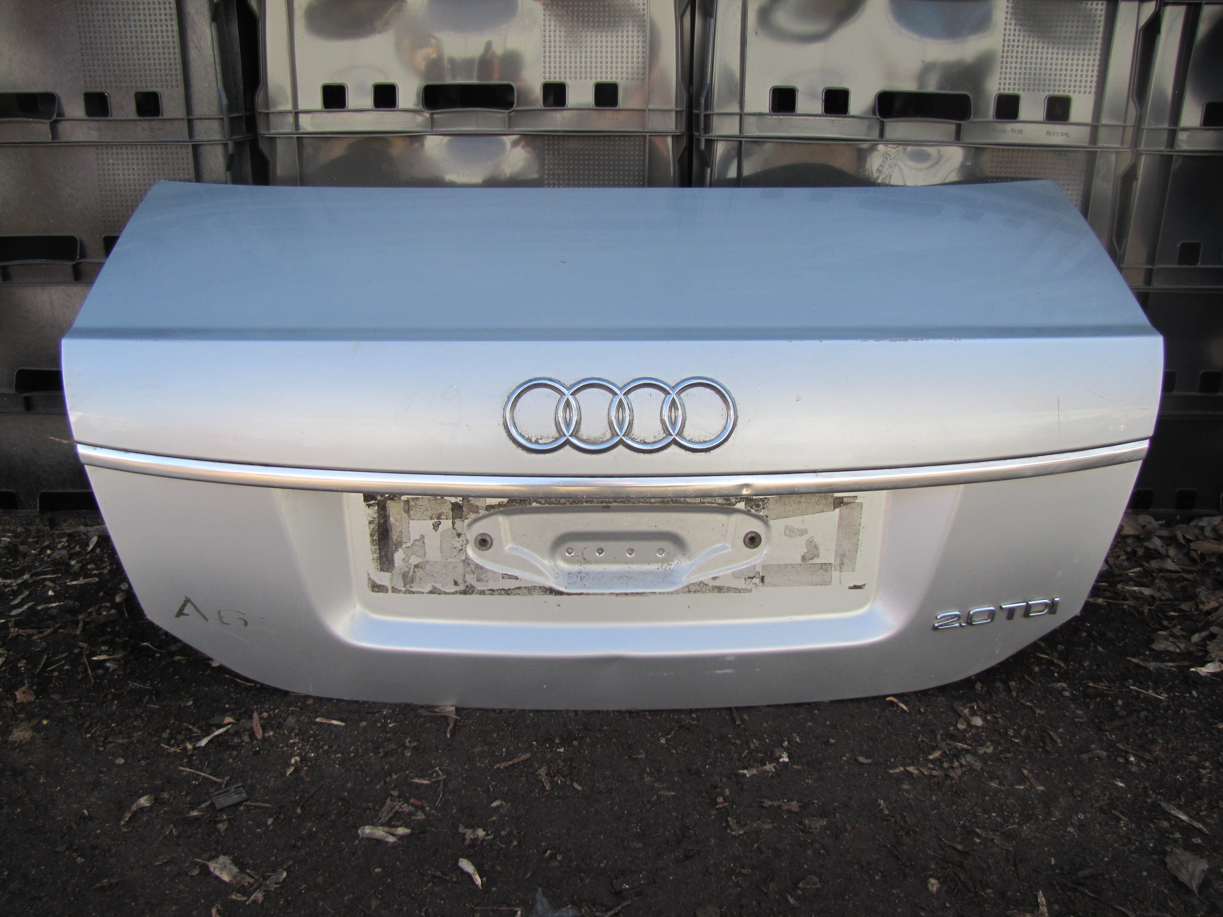 AUDI A6 C6/4F (2004-2011) Bootlid Rear Boot 23448063