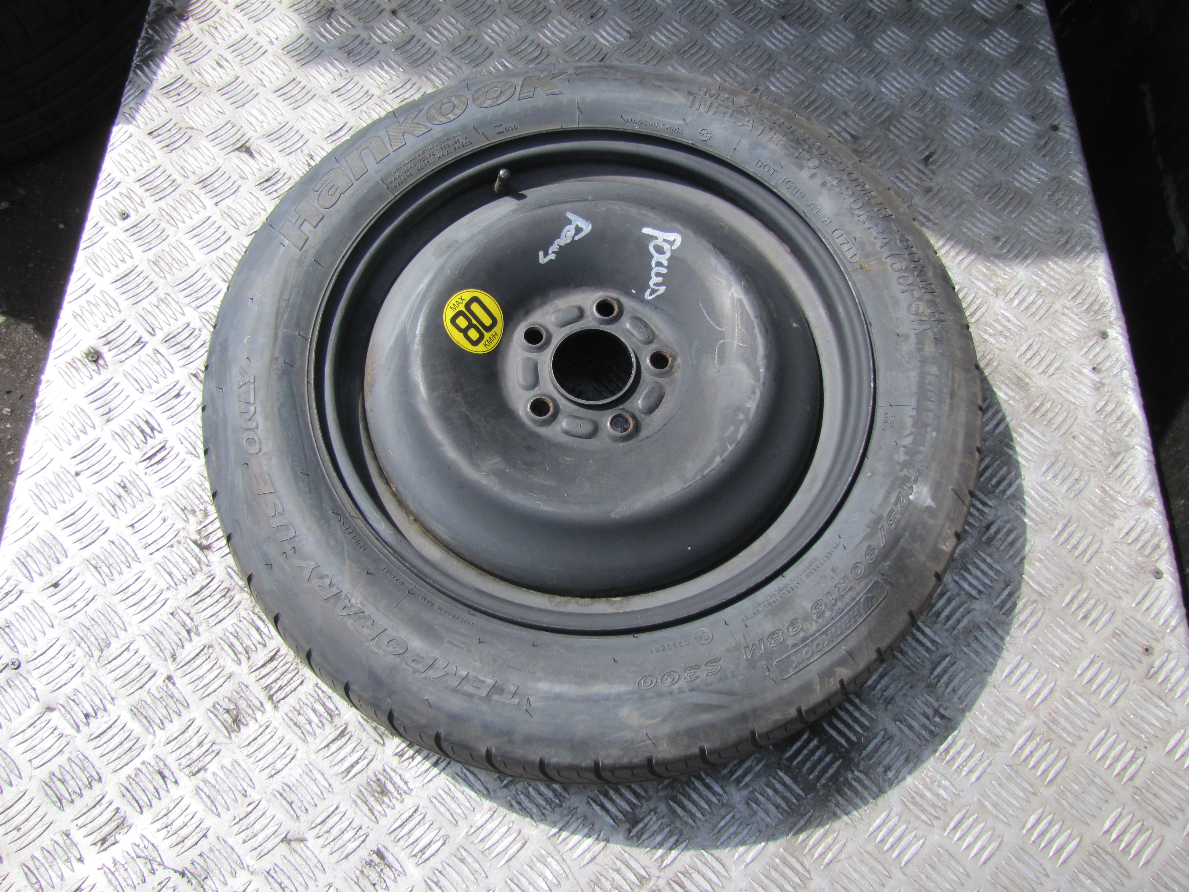 FORD Focus 3 generation (2011-2020) Spare Wheel 1S71MH05308 24860824