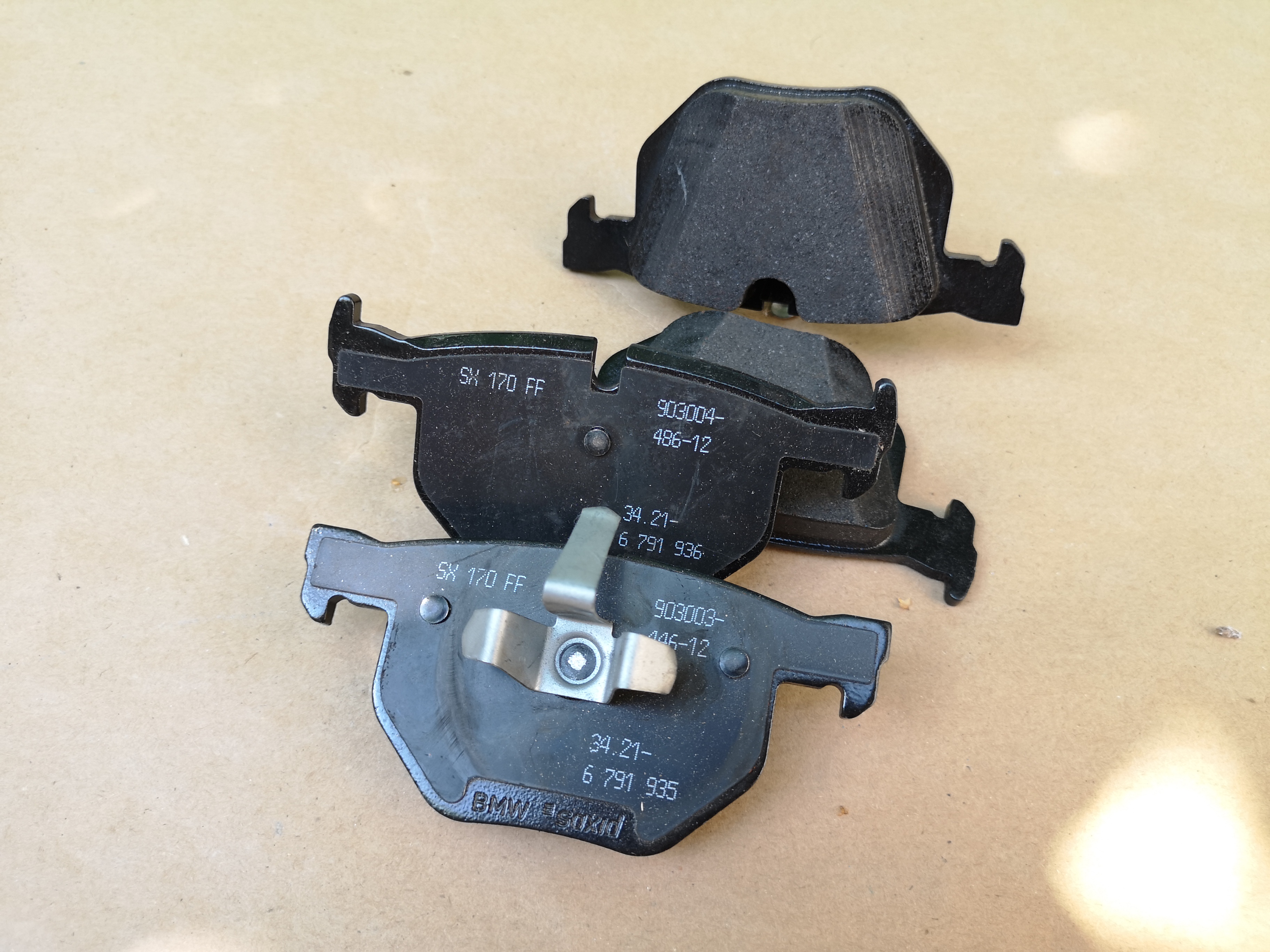 BMW X1 E84 (2009-2015)  Brake pads front 34216791938 23479434