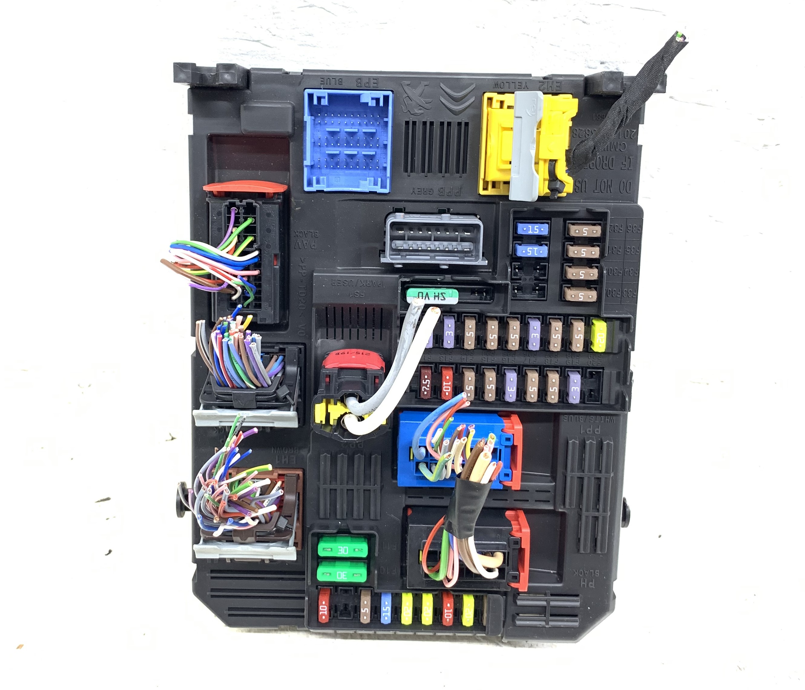 CITROËN C3 3 generation (2016-2024) Fuse box 9830790580, 2481941333, 28625142 24001886