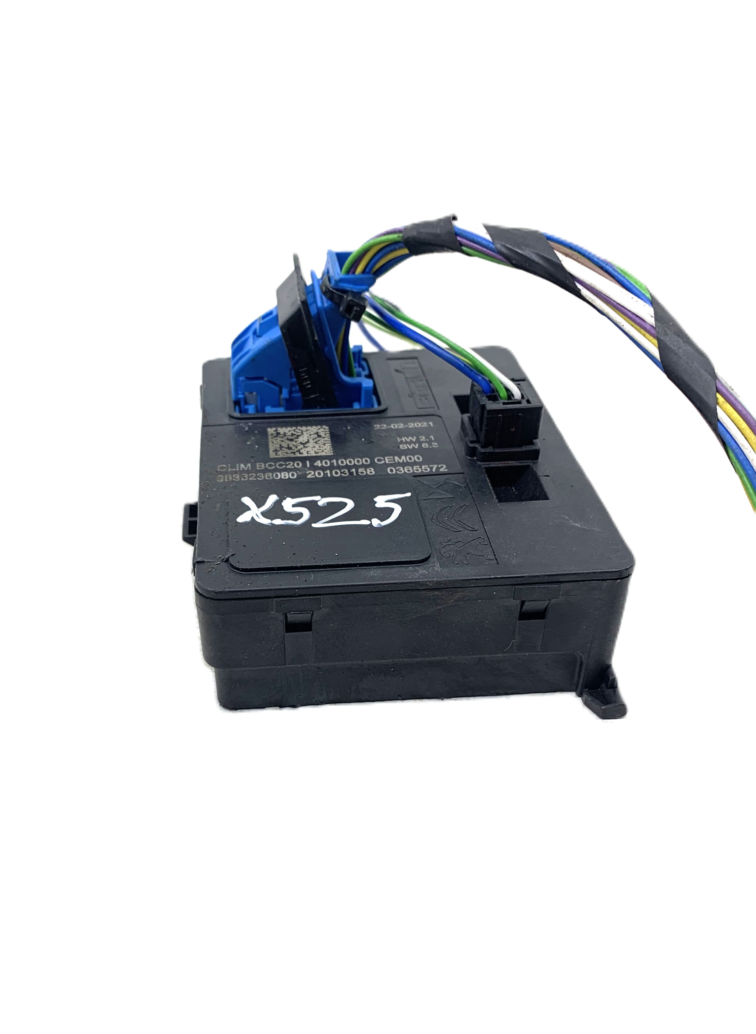 PEUGEOT 208 2 generation (2019-2023) Climate control unit 9836236080 24486223