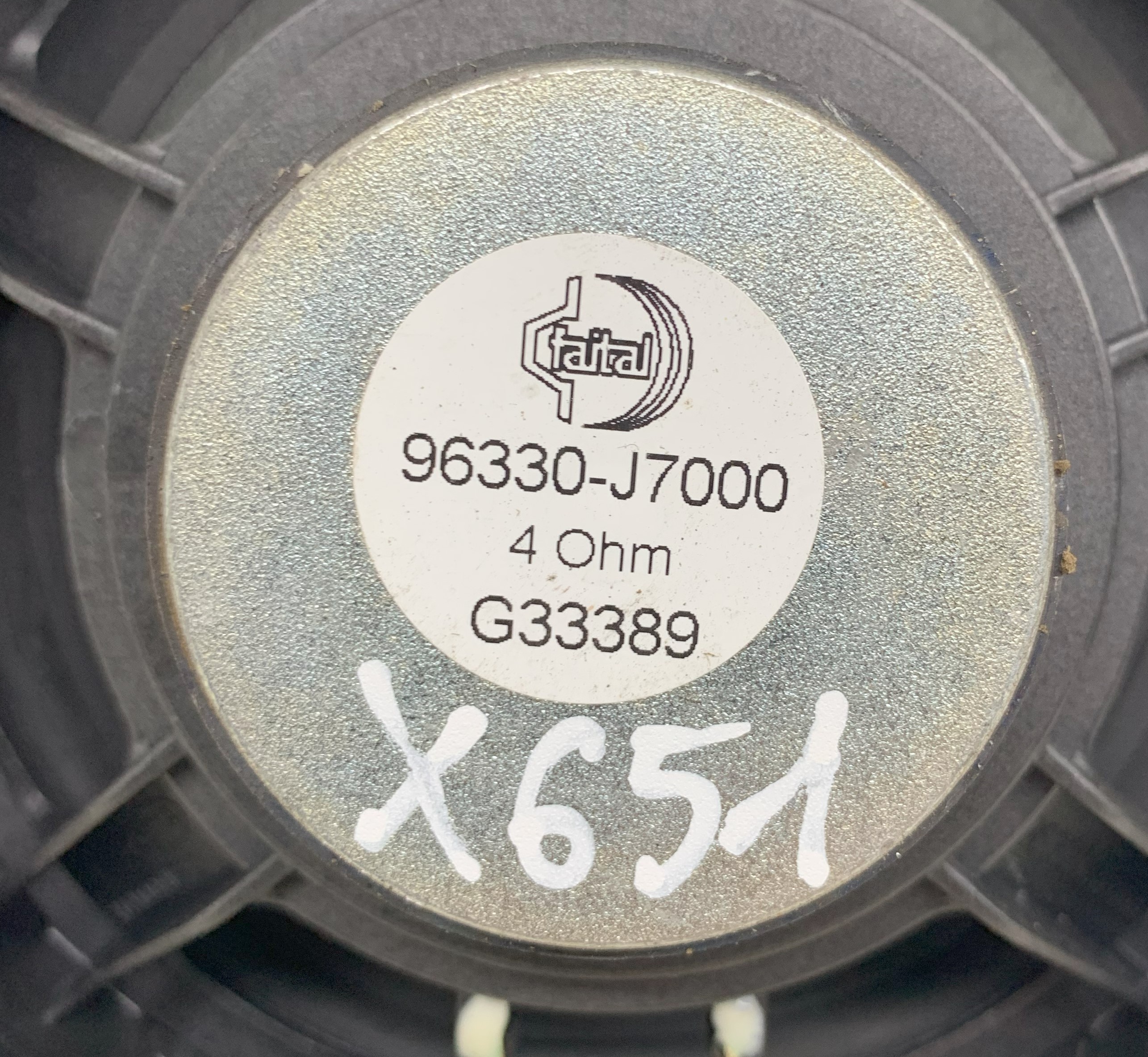 KIA XCeed 1 generation (2019-2024) Priekinių kairių durų garso kolonėlė 96330J7000, 96330J7000 24544503
