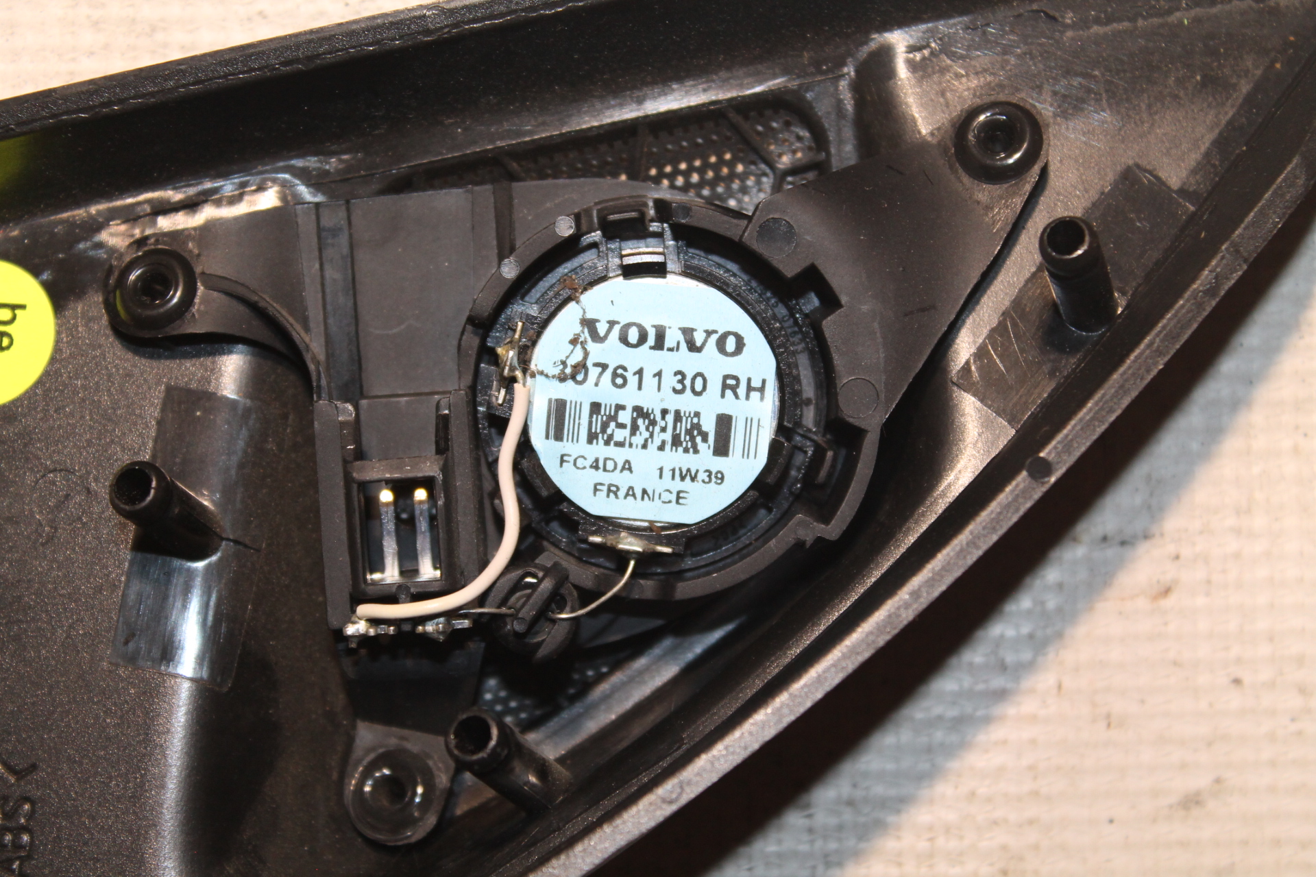 VOLVO XC90 1 generation (2002-2014) Difuzor de sunet pentru tabloul de bord 30761130 24852157
