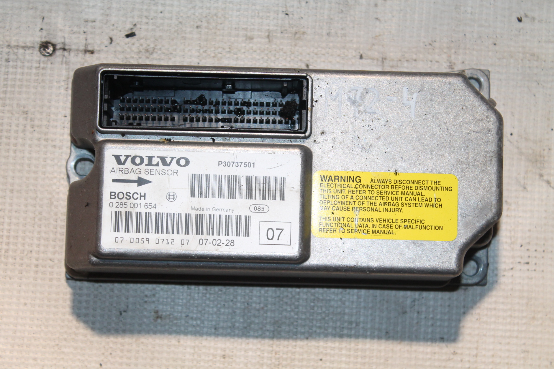 VOLVO XC90 1 generation (2002-2014) SRS vezérlőegység 30737501 24853255