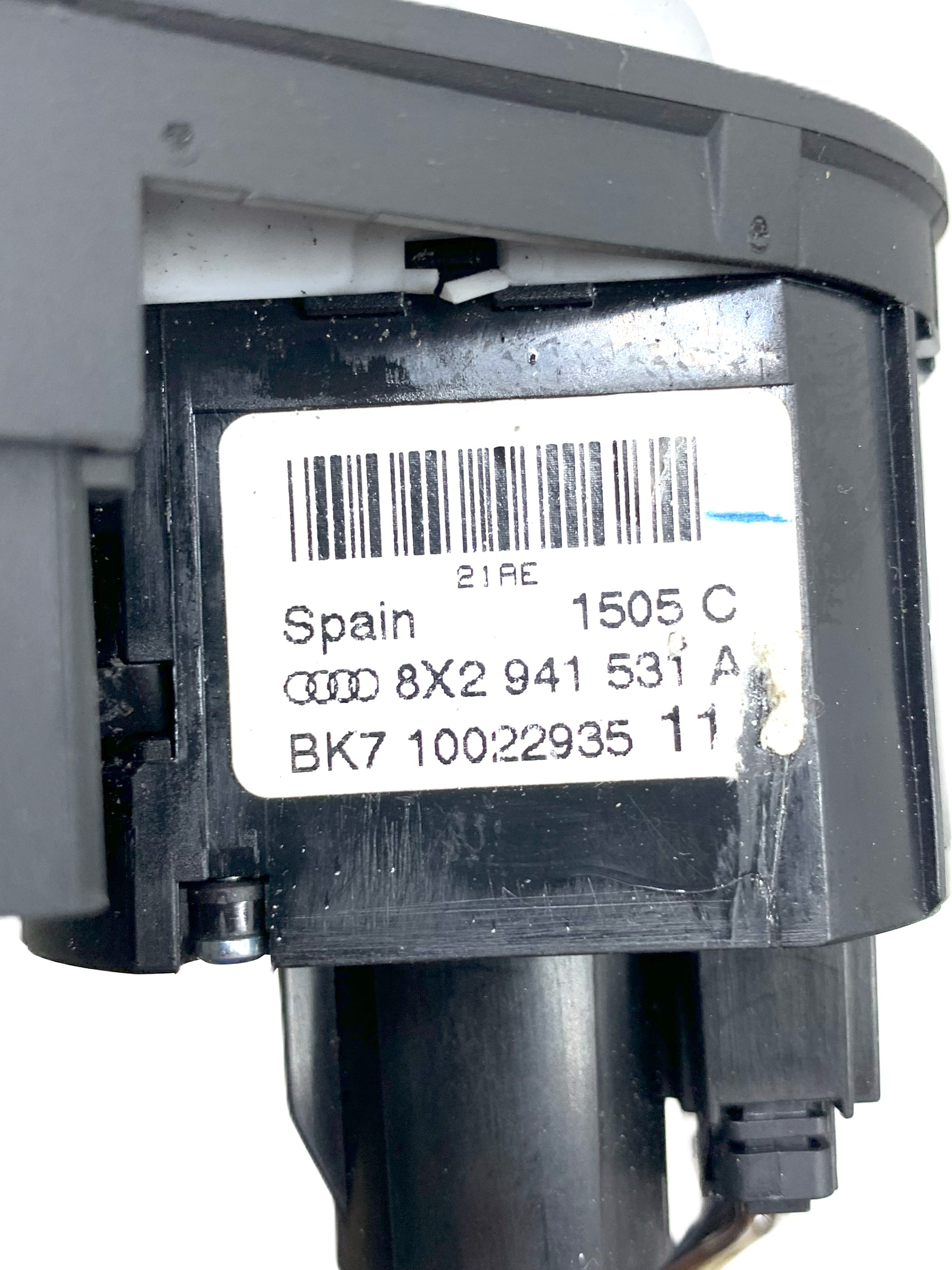 AUDI A1 8X (2010-2020) Headlight Switch Control Unit 8P0919093, 8X2941531AD 24586344