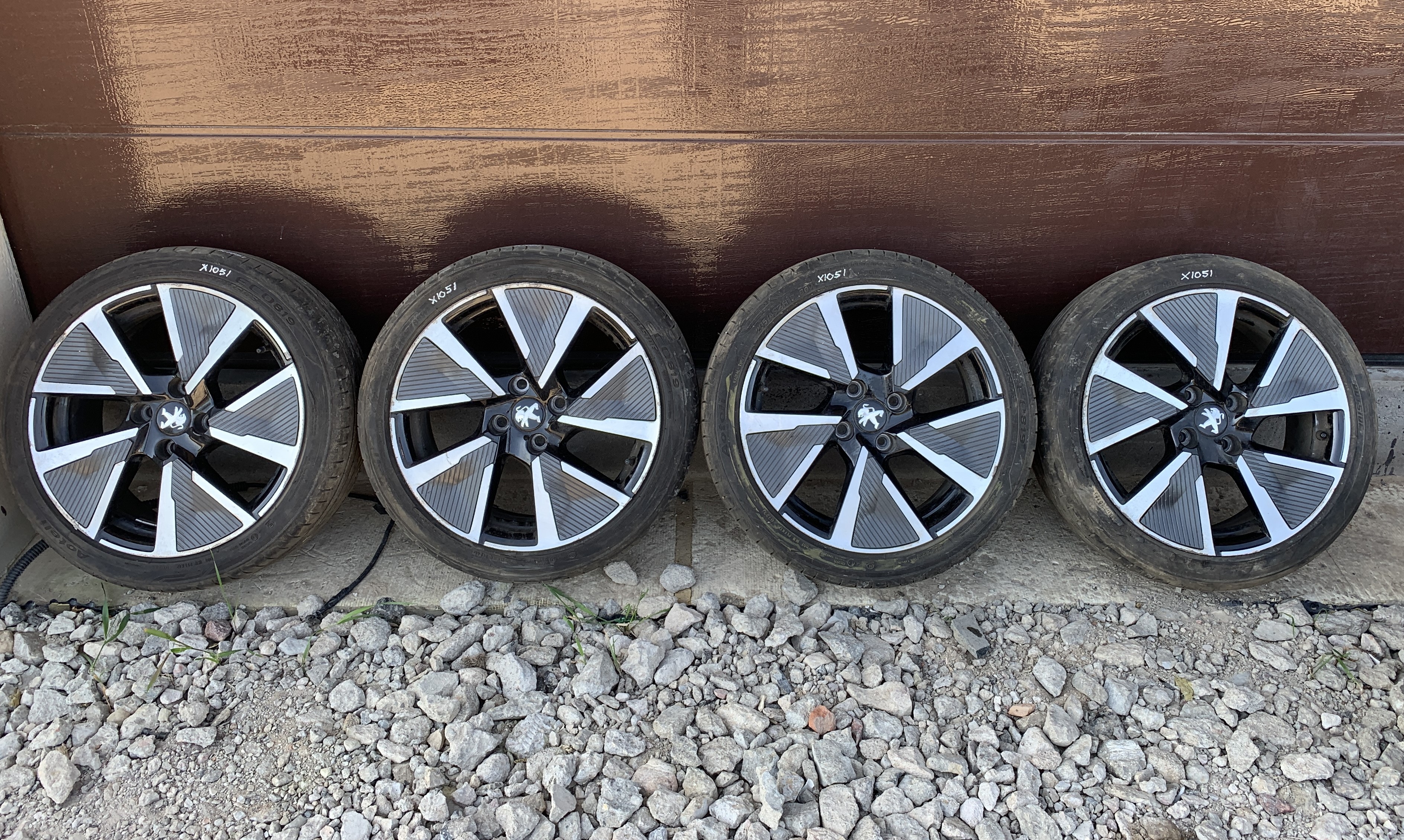 PEUGEOT 208 2 generation (2019-2023) Wheel Set (without tires) 9825165080, R17 24853534