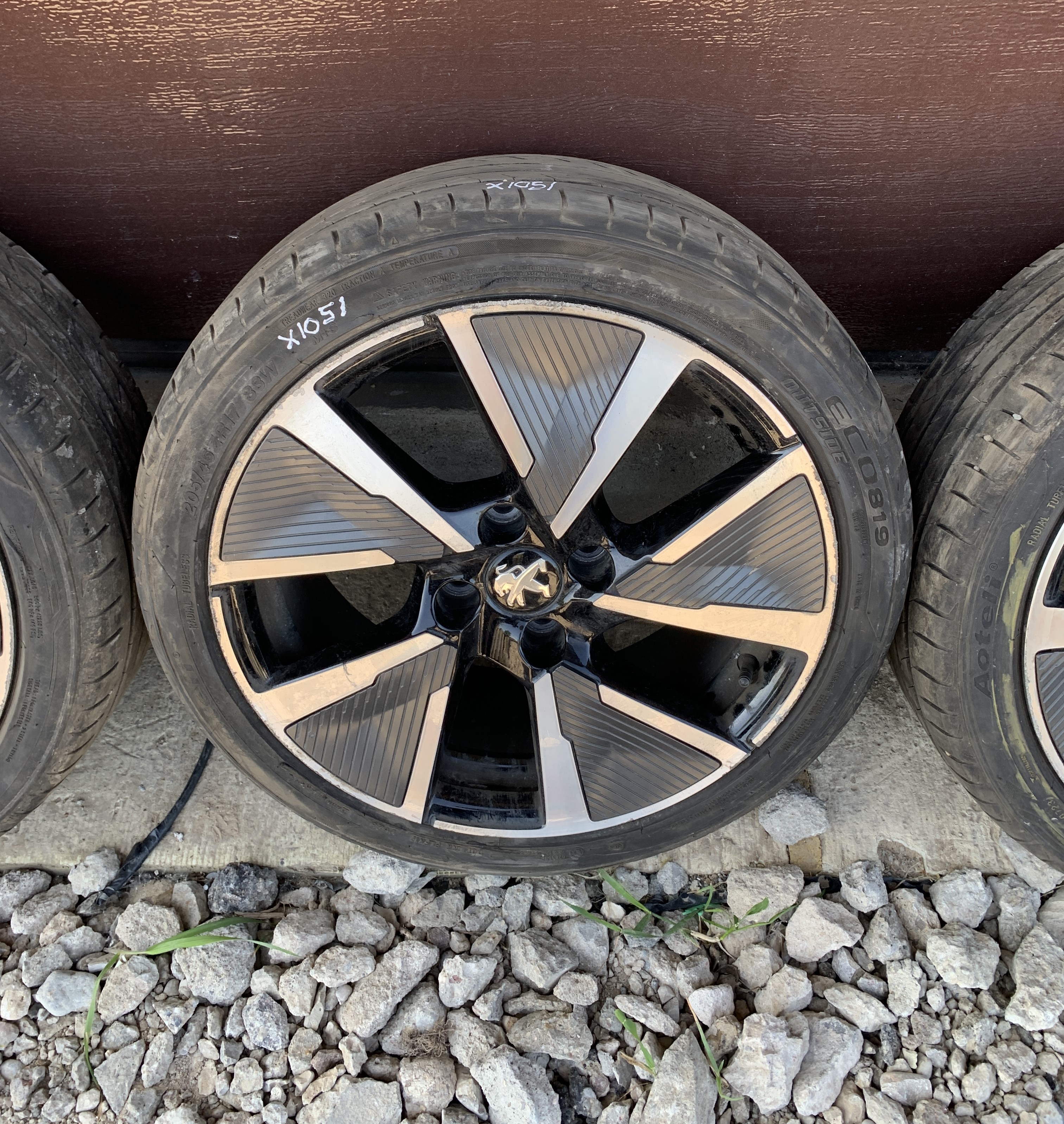 PEUGEOT 208 2 generation (2019-2023) Wheel Set (without tires) 9825165080, R17 24853534