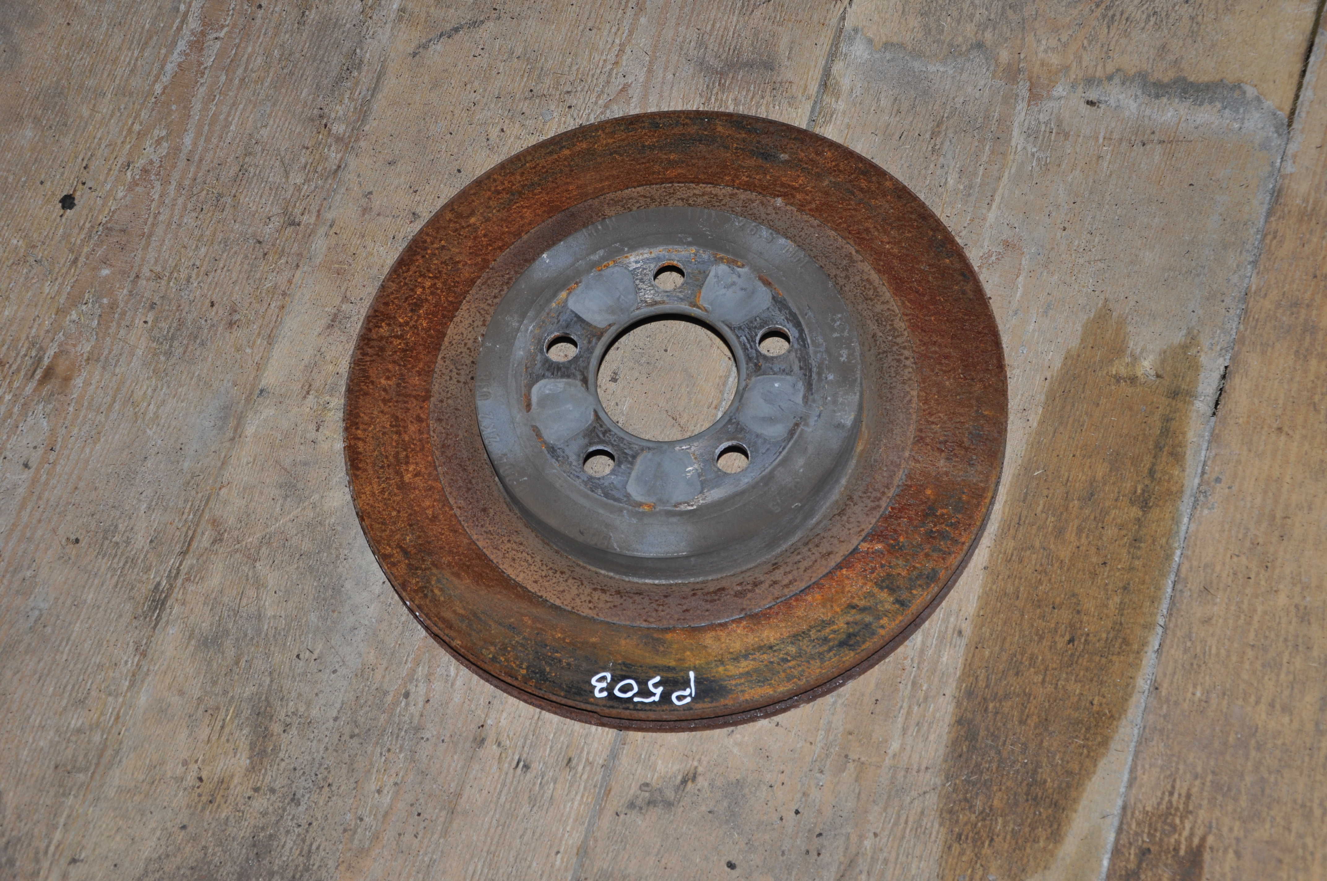 DODGE Challenger 3 generation (2008-2024) Front Right Brake Disc 23445015