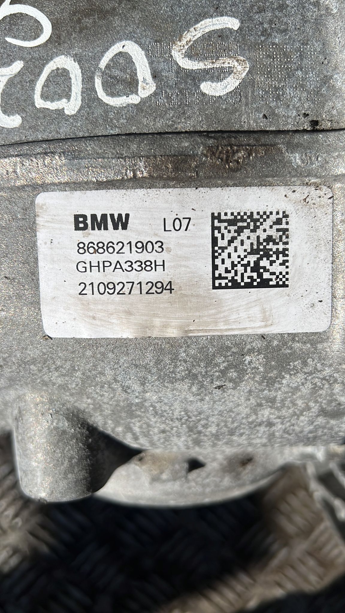 BMW X3 G01 (2017-2024) Galinis reduktorius 868621903, 338, 8686219 23471607
