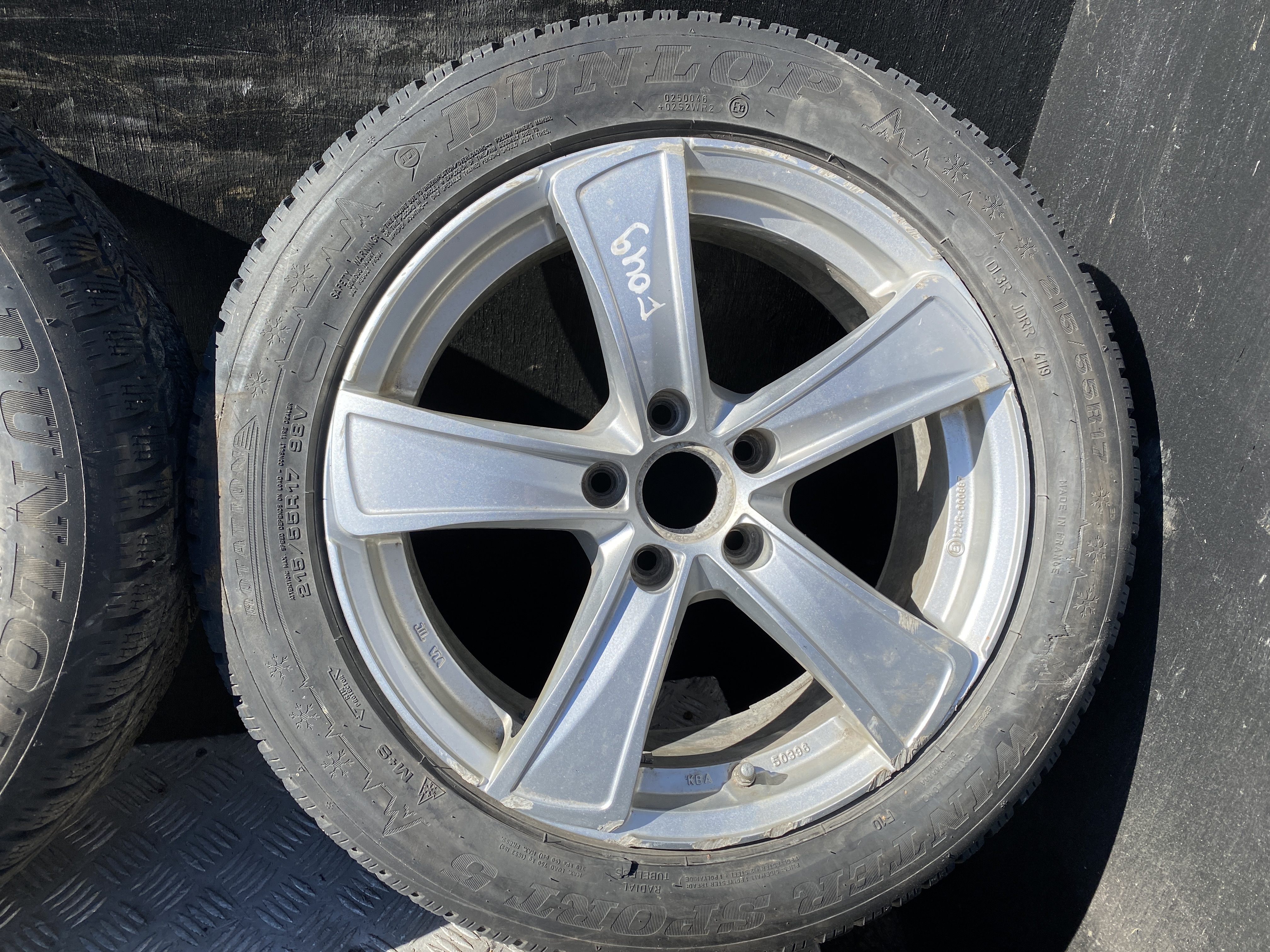 VOLKSWAGEN Passat Variant 1 generation (2010-2024) Wheel Set (without tires) KBA50396 23484285