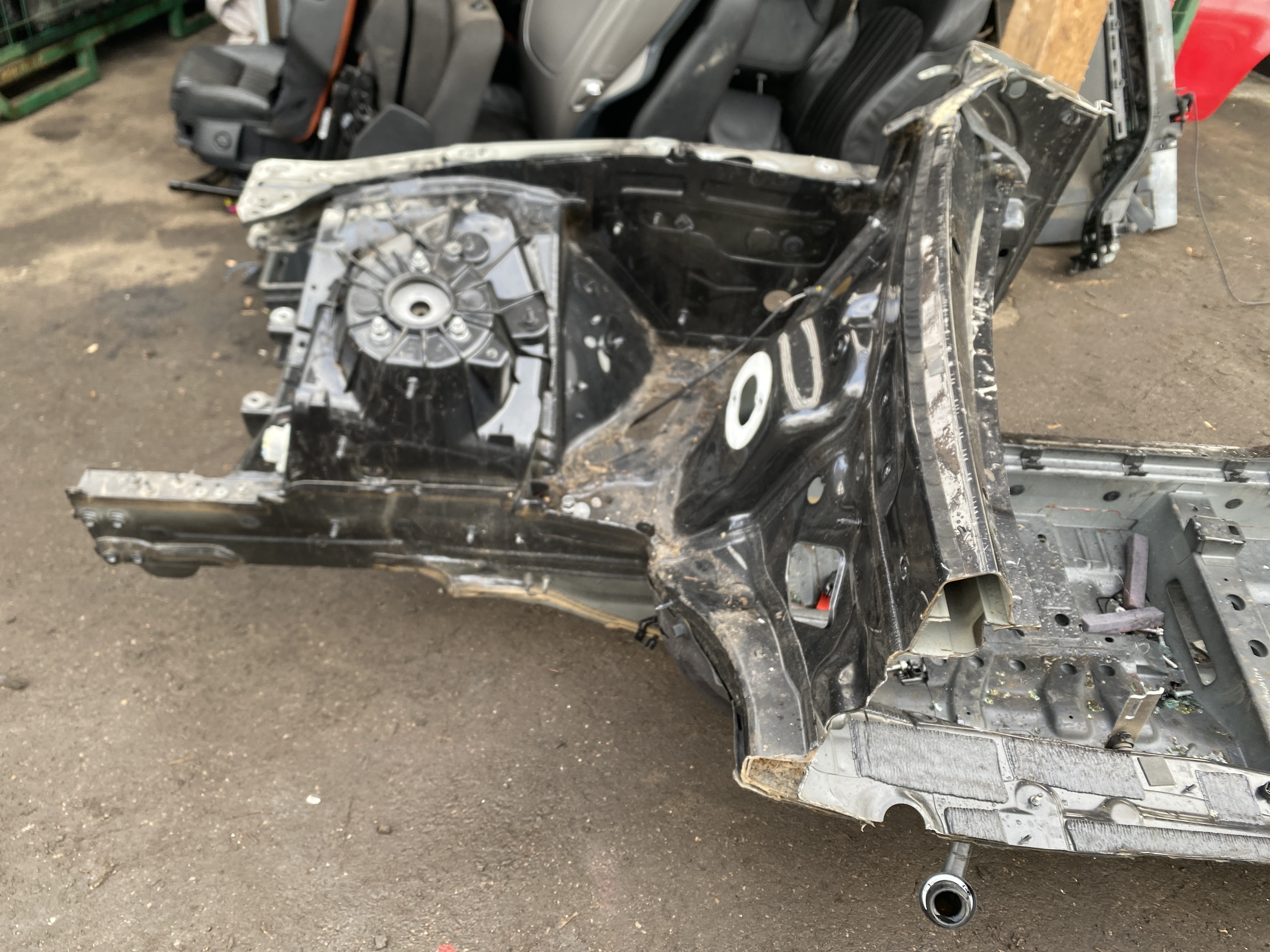 MERCEDES-BENZ EQC 1 generation (2018-2023) Front Right Quarter Panel 23441137