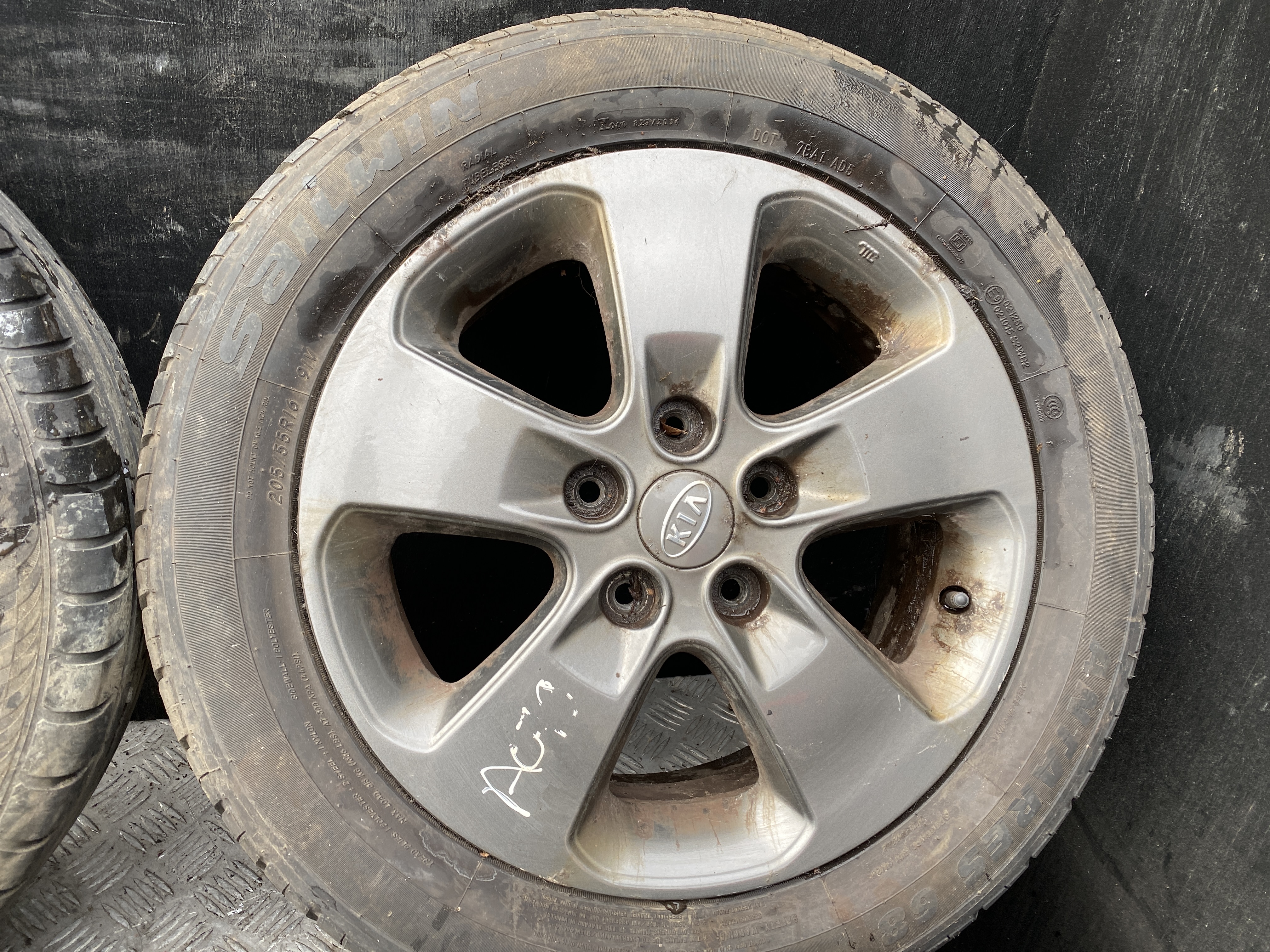 KIA Cee'd 1 generation (2007-2012) Wheel Set (without tires) 24262335