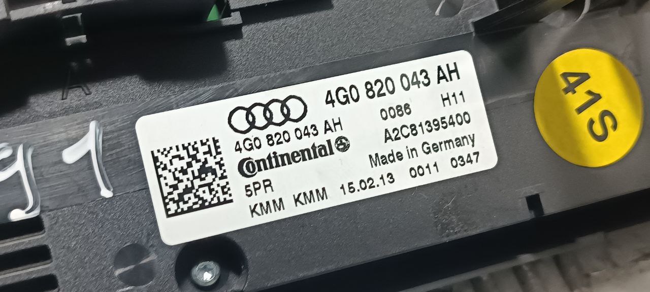 AUDI A6 C7/4G (2010-2020) Датчик температуры выхлопных газов 4G0820043AH 23463981