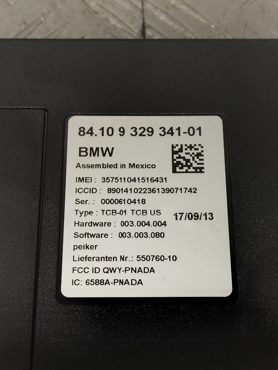 BMW 7 Series F01/F02 (2008-2015) Bluetooth valdymo blokas 9329341 23477251