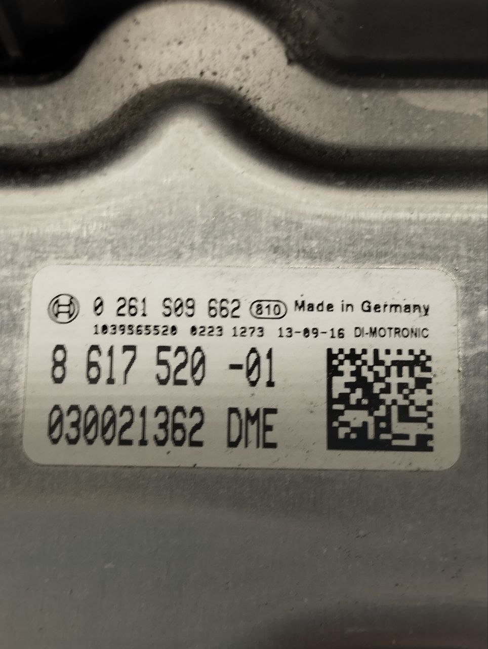 BMW 7 Series F01/F02 (2008-2015) Блок управления двигателем 8617520 23477264