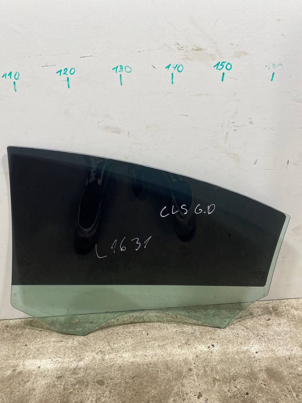 MERCEDES-BENZ CLS-Class C218/X218 (2011-2017) Rear Right Door Window Glass 43R001026, DOT27AS2M25100 23489284