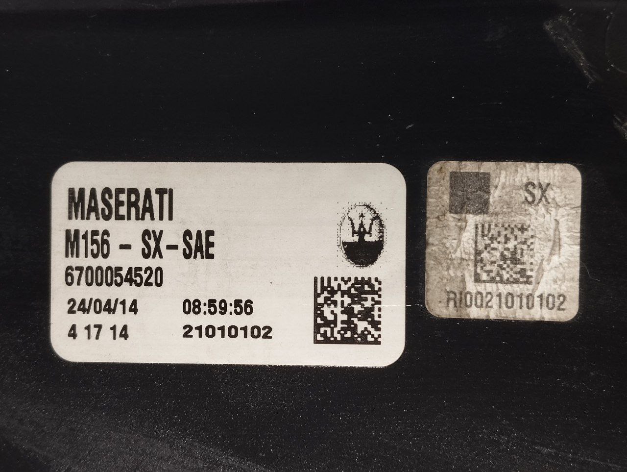 MASERATI Quattroporte 6 generation (2012-2024) Фонарь задний левый 6700054520 23492516