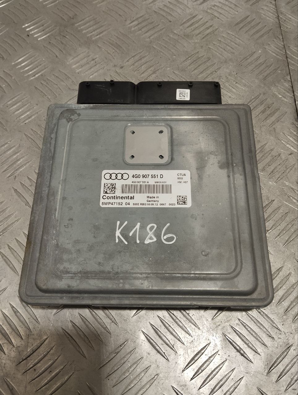 AUDI A7 C7/4G (2010-2020) Engine Control Unit ECU 4G0907551D, 4G0907551A 23493322