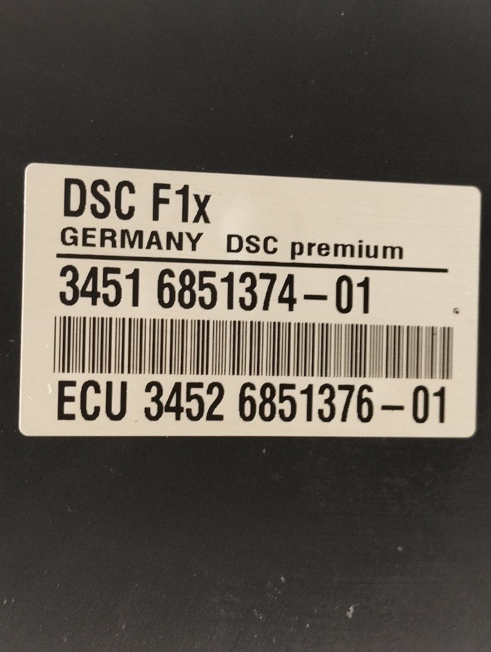 BMW 6 Series F06/F12/F13 (2010-2018) ABS blokas 6851374, 6841376, 0265250507 23496650