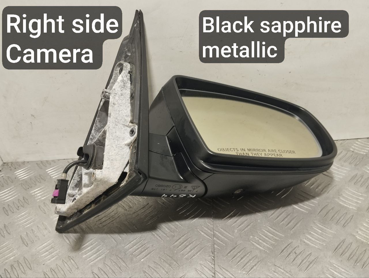BMW X5 E70 (2006-2013) Right Side Wing Mirror 7136887, 7181175 23784452