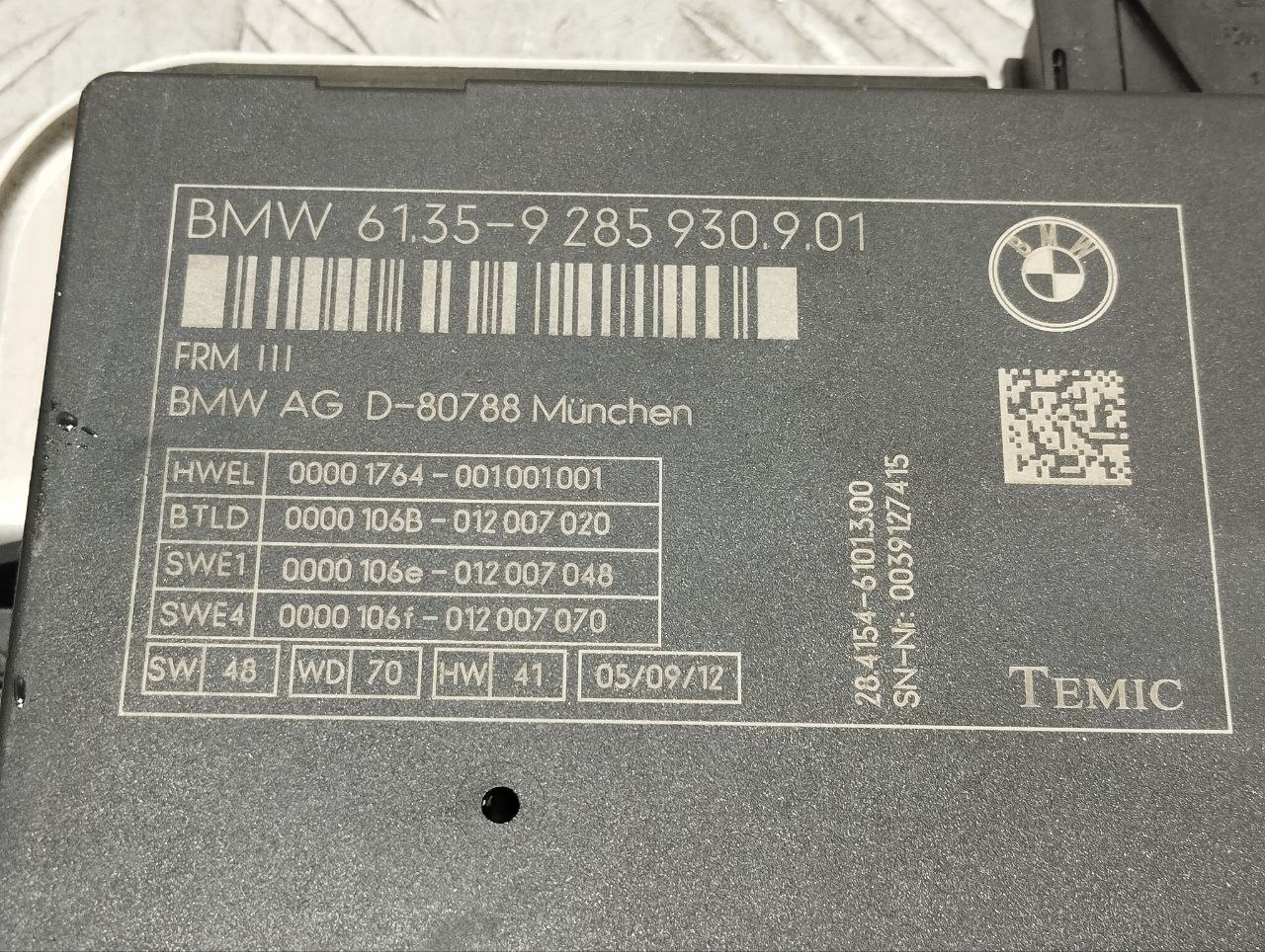 BMW 7 Series F01/F02 (2008-2015) Šviesų valdymo blokas 9285930 23819023