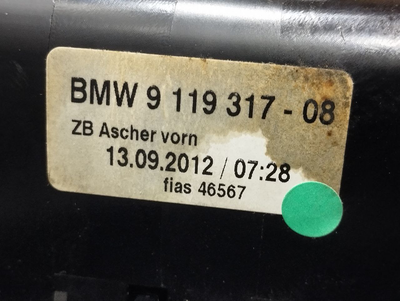 BMW 7 Series F01/F02 (2008-2015) Apdailos dalys 9119317, 9160536, 9160535 23822179