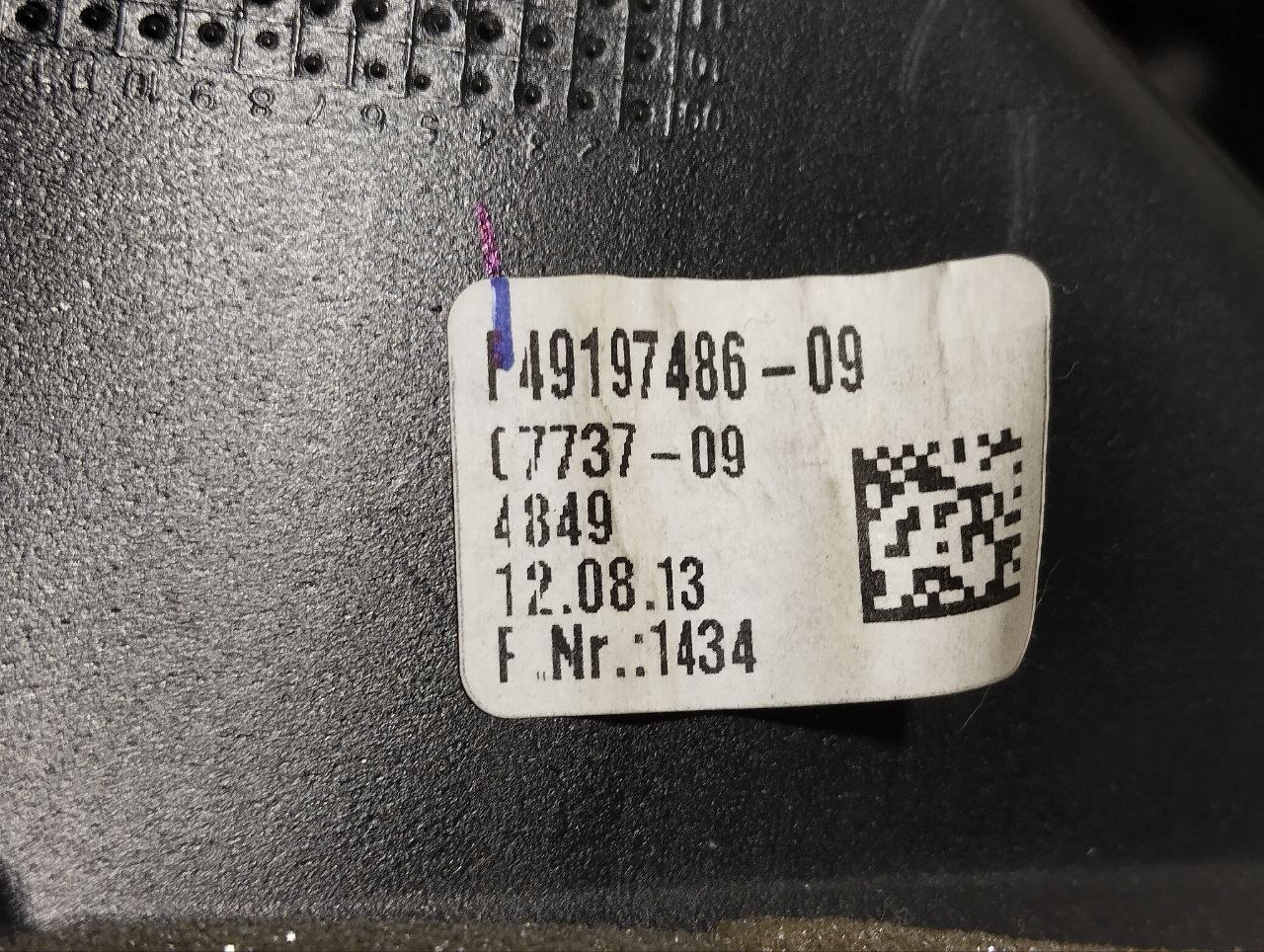 BMW 6 Series F06/F12/F13 (2010-2018) Centrinės konsolės ortakis 49197486, 4919748609, 16828110 24315539