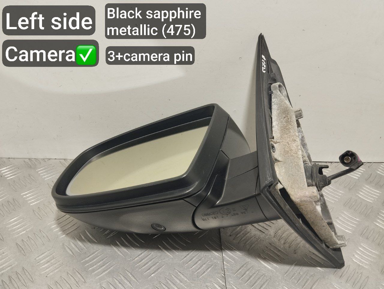 BMW X5 M E70 (2009-2013) Left Side Wing Mirror 7136887, 7181175 24449195