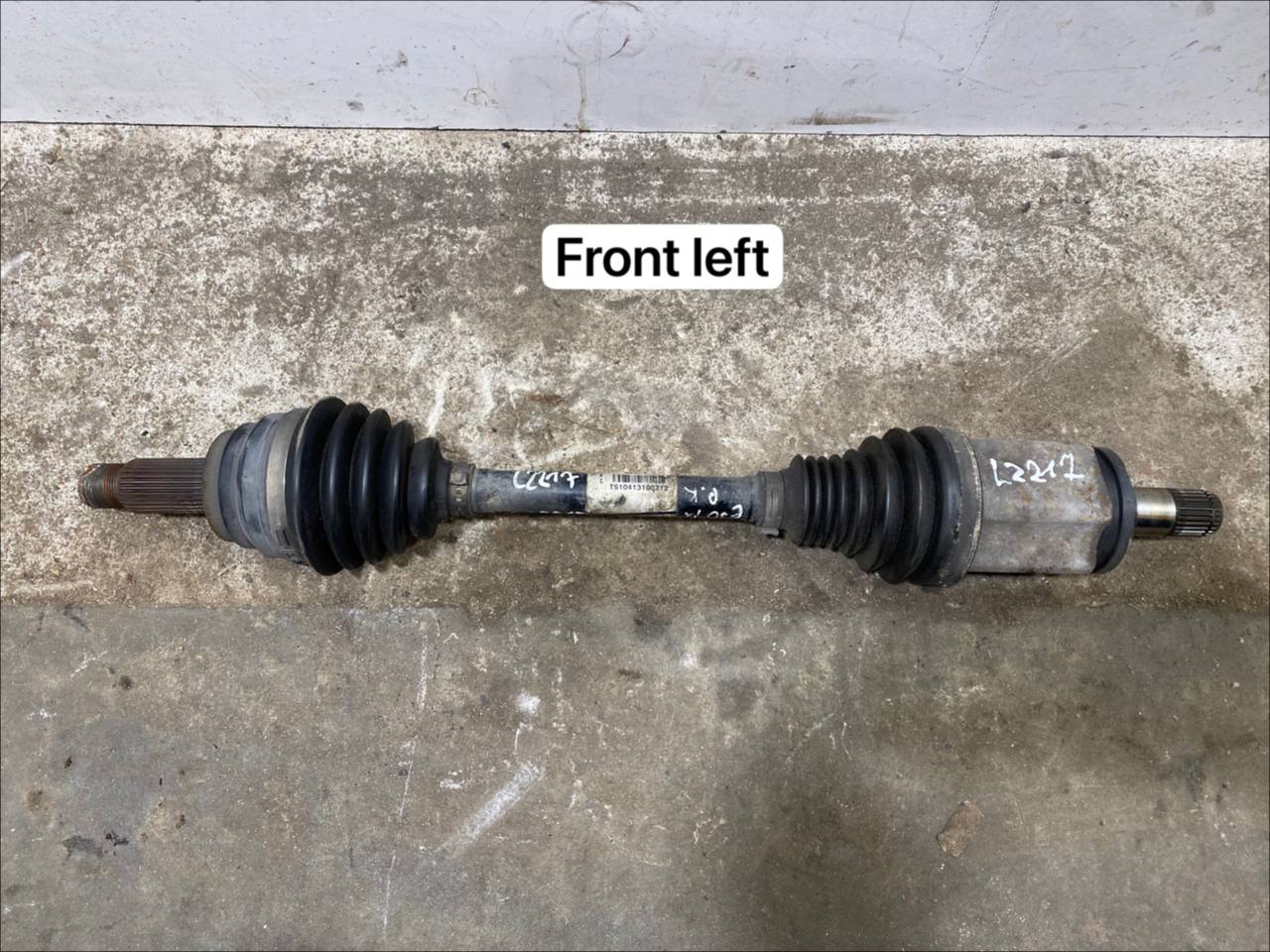 BMW X5 M E70 (2009-2013) Front Left Driveshaft P755394507 24484097