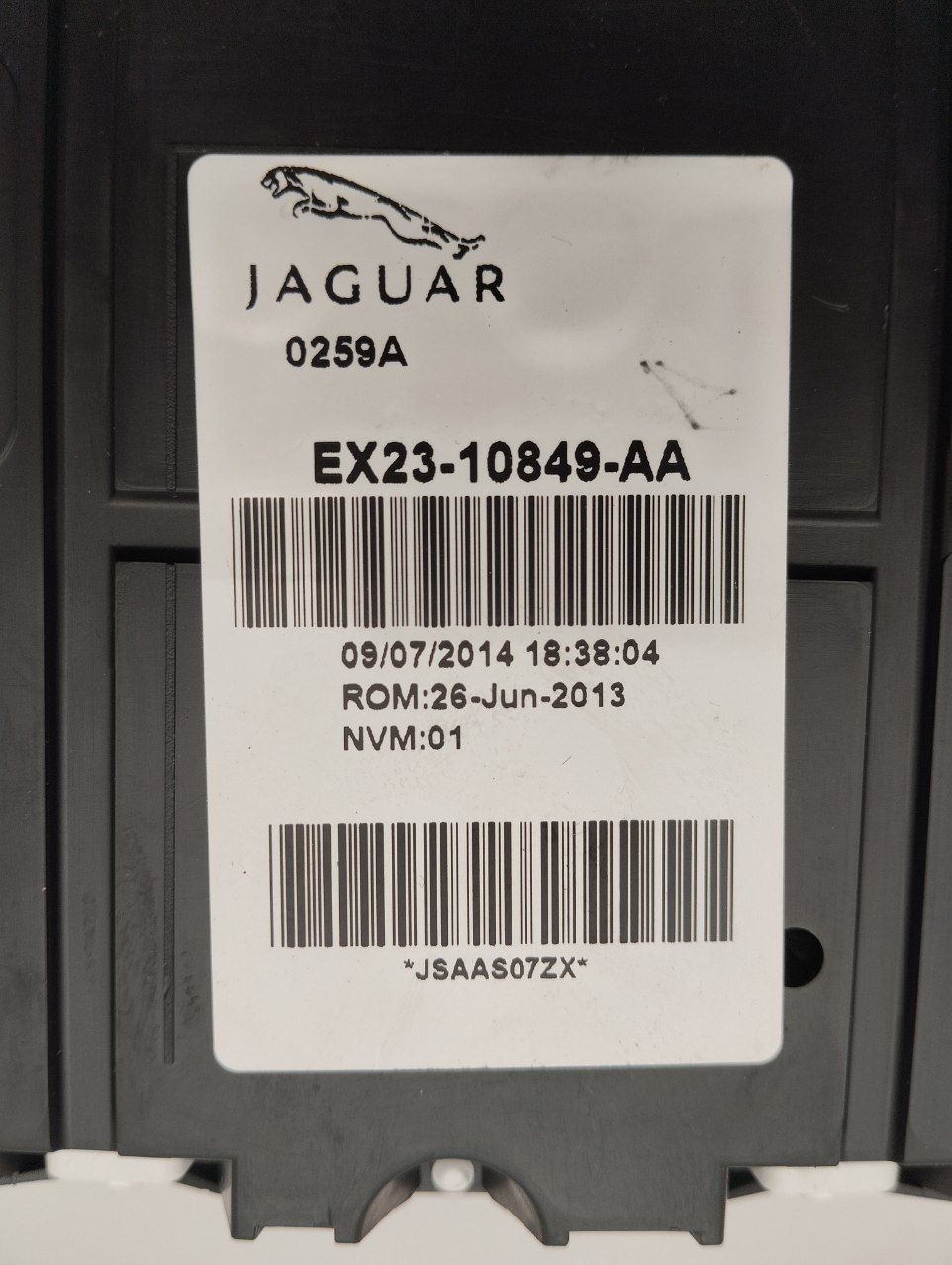 JAGUAR XF 1 generation  (2011-2016) Speedometer EX2310849AA 24539157